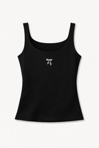 Bow Double-Layer Tank Top