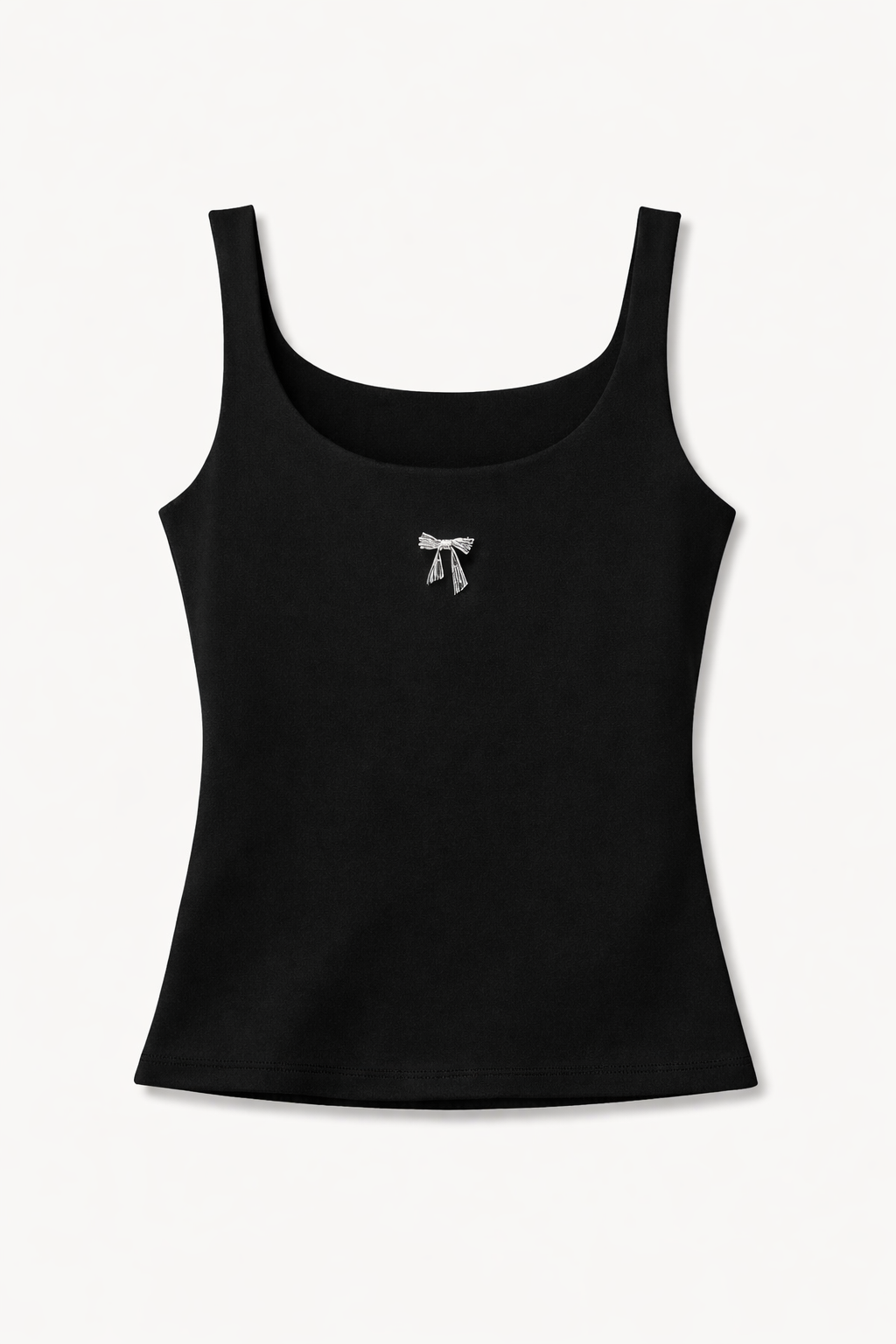 Bow Double-Layer Tank Top