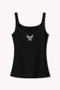 Butterfly Double-Layer Tank Top
