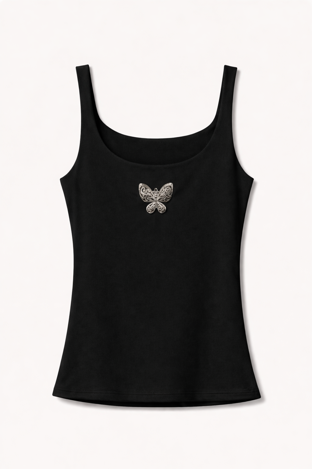 Butterfly Double-Layer Tank Top