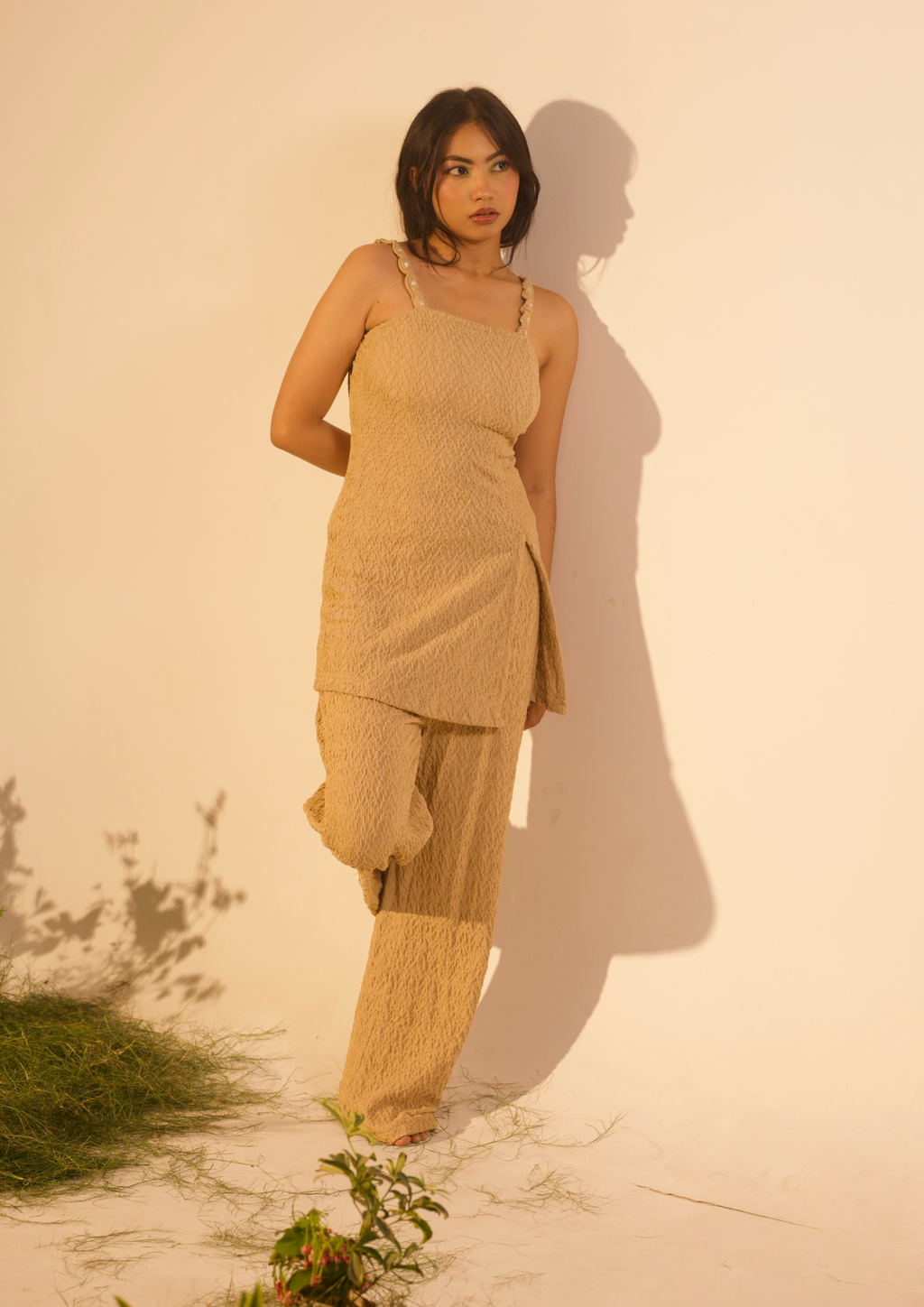 MUTED MUSE SLIT TUBE TOP