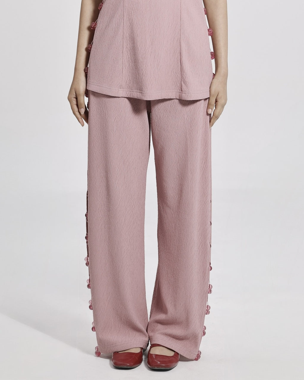BLUSH BEAD AFFAIR TROUSERS
