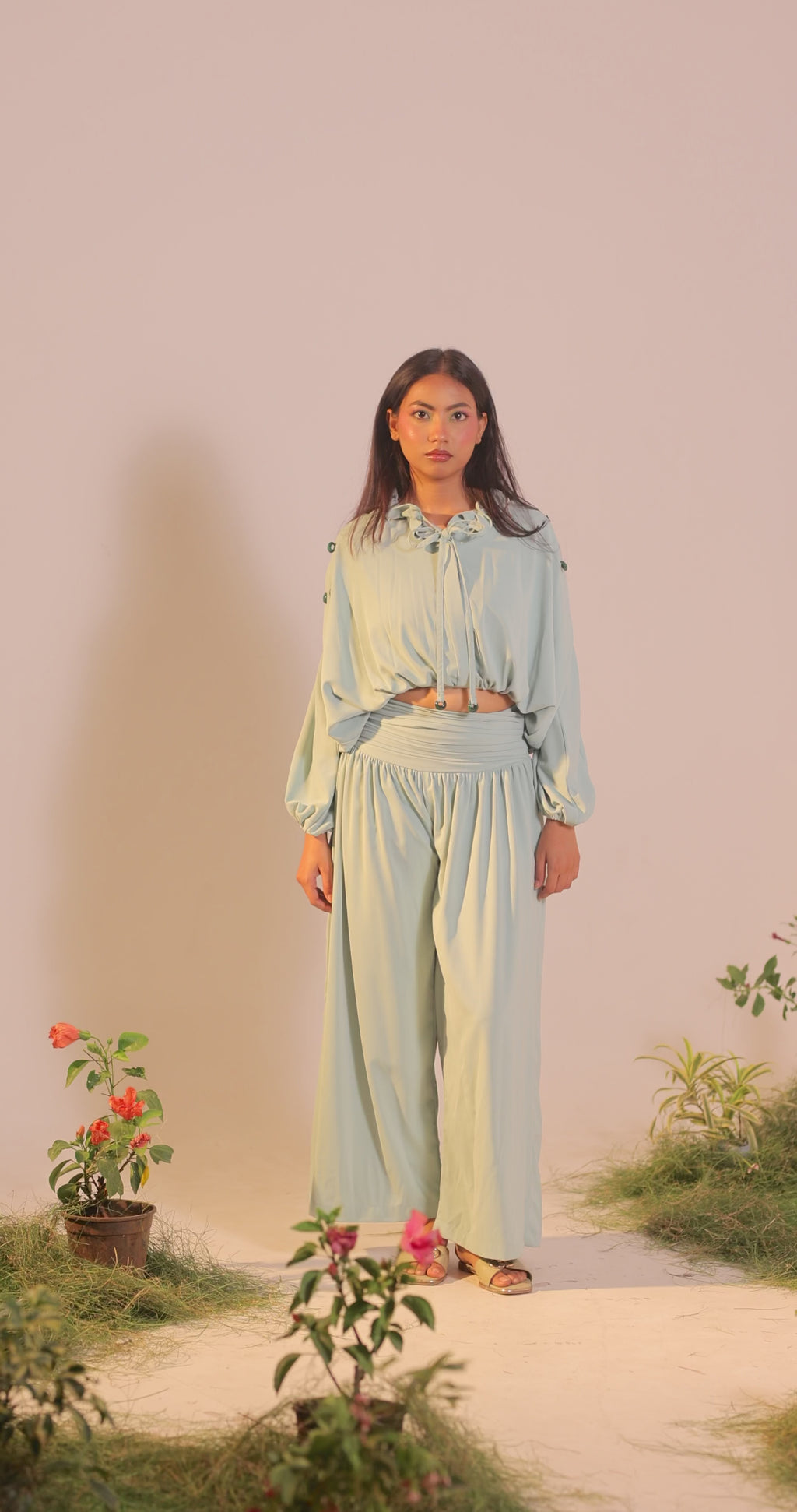 LAYERED DRIP CO-ORD SET