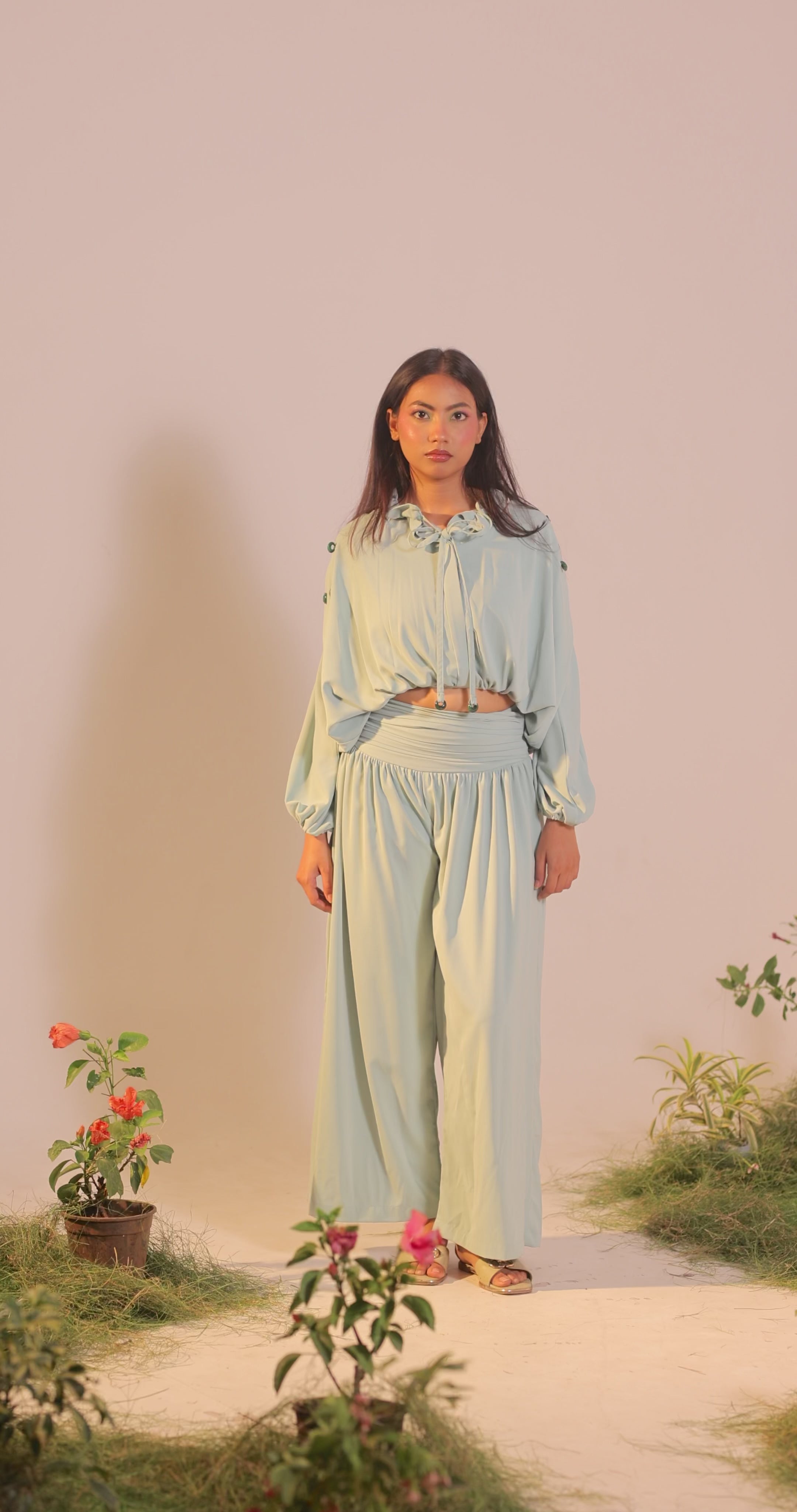 LAYERED DRIP CO-ORD SET
