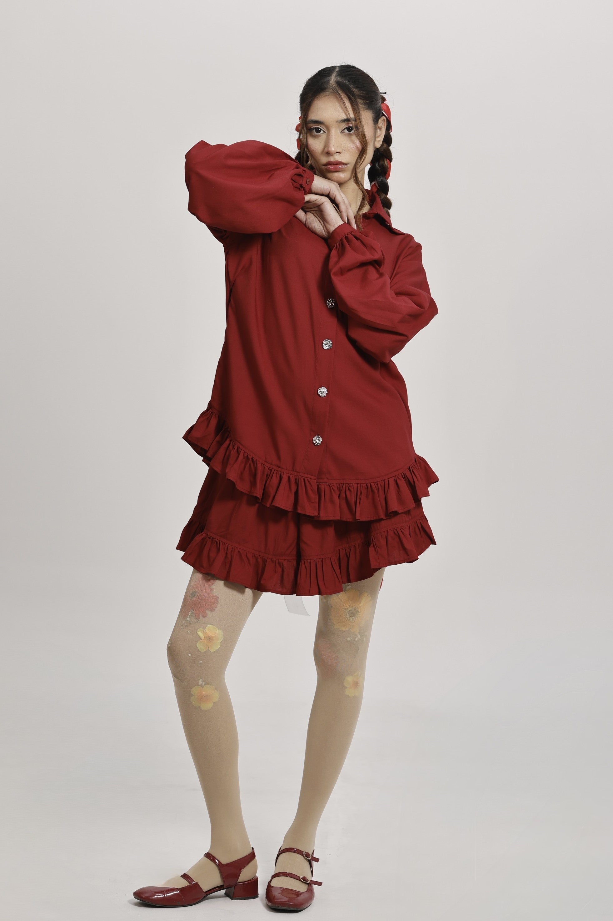 SCARLET SPELL CO-ORD SET